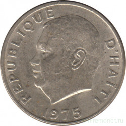 Монета. Гаити. 10 сантимов 1975 год. ФАО.