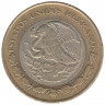 Монета. Мексика. 10 песо 2009 год.