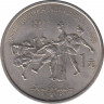 Монета. Китай. 1 юань 1988 год. 30 лет Гуанси-Чжуанскому автономному району. ав.