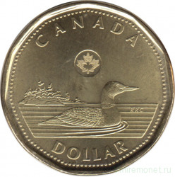Монета. Канада. 1 доллар 2022 год.