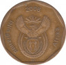 Монета. Южно-Африканская республика (ЮАР). 50 центов 2006 год. ав.