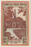 Бона. Нотгельд. Германия. Город Вёрлитц. 25 пфеннигов 1922 год. Вариант 1450.1.1.2. рев.