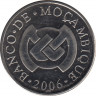 Монета. Мозамбик. 2 метикала 2006 год. ав.