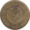 Монета. Кипр. 10 центов 1983 год. ав.