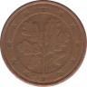 Монета. Германия. 5 центов 2004 год (А). ав.
