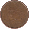 Монета. Франция. 1 цент 2000 год. ав.