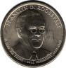 Монета. США. 1 доллар 2014 год. Франклин Рузвельт президент США № 32.