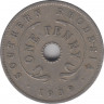 Монета. Южная Родезия. 1 пенни 1939 год. ав.