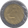 Монета. Алжир. 20 динаров 1992 год. ав.