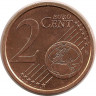 Монета. Сан-Марино. 2 цента 2012 год.
