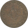 Монета. Египет. 2/10 кирша 1907 (1293/33) год. ав.