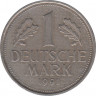 Монета. ФРГ. 1 марка 1991 год. Монетный двор - Гамбург (J). ав.