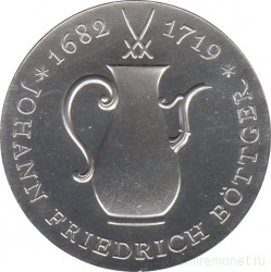 Монета. ГДР. 10 марок 1969 год. 250 лет со дня смерти Иоганна Фридриха Бёттгера.