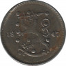 Монета. Финляндия. 50 пенни 1947 год.