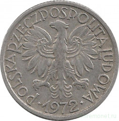 Монета. Польша. 2 злотых 1972 год.