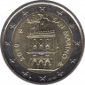 Монета. Сан-Марино. 2 евро 2010 год. ав.