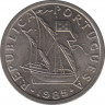 Монета. Португалия. 2,5 эскудо 1985 год. ав.