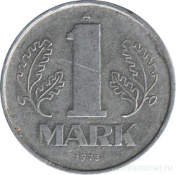 Монета. ГДР. 1 марка 1973 год.