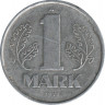 Монета. ГДР. 1 марка 1973 год. ав.