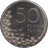 Монета. Финляндия. 50 пенни 2001 год. рев.