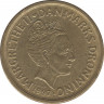 Монета. Дания. 10 крон 1997 год. ав.