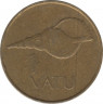 Монета. Вануату. 1 вату 1990 год. рев.