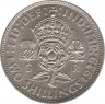 Монета. Великобритания. 1 флорин (2 шиллинга) 1939 год. ав.