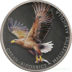 Монета. Украина. 2 гривны 2019 год. Орлан-белохвост.