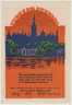 Бона. Нотгельд. Германия. Город Шверин. 50 пфеннигов 1922 год. Вариант 1214.1.3. рев.