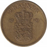 Монета. Дания. 2 кроны 1949 год.