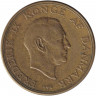 Монета. Дания. 2 кроны 1949 год.