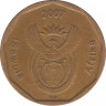 Монета. Южно-Африканская республика (ЮАР). 50 центов 2007 год. ав.