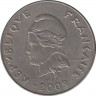 Монета. Новая Каледония. 20 франков 2009 год. ав.