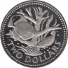 Монета. Барбадос. 2 доллара 1974 год. ав.