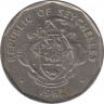 Монета. Сейшельские острова. 5 рупий 1982 год. ав.