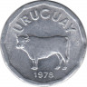 Монета. Уругвай. 5 сентесимо 1978 год. ав.