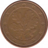 Монета. Германия. 5 центов 2002 год (А). ав.