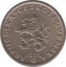  Монета. Чехословакия. 20 геллеров 1921 год. ав.