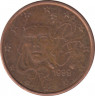 Монета. Франция. 1 цент 1999 год. ав.