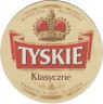 Подставка. Пиво "Tyskie". Гран при Лондон 2002 и Мюнхен 2005. (Круг). Польша. лиц.