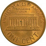 Монета. США. 1 цент 1990 год. Монетный двор D. рев