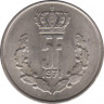  Монета. Люксембург. 5 франков 1971 год. ав.