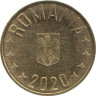 Монета. Румыния. 1 бан 2020 год. ав.