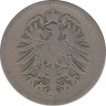 Монета. Германия (Германская империя 1871-1922). 10 пфеннигов 1888 год. (D). рев.