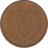 Монета. Ирландия. 5 центов 2005 год. ав.