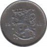 Монета. Финляндия. 50 пенни 1948 год. ав.