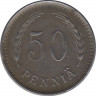 Монета. Финляндия. 50 пенни 1948 год. рев.