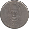 Монета. Тайвань. 10 долларов 2012 год. (101-й год Китайской республики). ав.