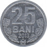 Монета. Молдова. 25 баней 2013 год. ав.
