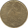 Монета. Франция. 20 центов 2008 год. ав.